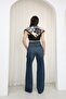 Women's Denim Palazzo Pants - 2
