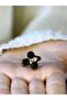 Natural Stone Onyx 3-Piece Natural Stone Antique Model Women's Adjustable Ring Euy89O - 3
