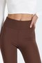 Women's High Waist Fleece-Lined Shaping / Sculpting Tightening Fleece 3-Piece Black Brown Navy Blue Tights - 4