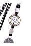 Night Talisman Black and White Luck Charm |   Luck Knot Collection (Bag Charm / Keychain) - 8