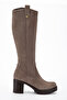 Genuine Leather Women's Winter Suede Boots, Sizes 36 to 41