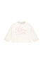 Blessed & Lucky Printed Long Sleeve Basic T-Shirt