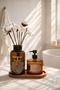 طقم ديكور للمطبخ والحمام بتصميم Scandinavian Amber - 2