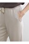 Khaki Elastic Waist Women's Trousers (S6) - 3