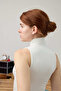Mi̇ss - Fishing Collar Sleeveless T-Shirt - 7