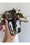 Samsung A13 Compatible Heart Stone Hand Snap Laser Cut Case - 4