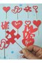 Valentine's Day, Birthday, Anniversary, I Love You Cake Topper-Heart Cupcake Toothpick, Love Cake Toothpick - 6