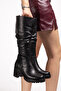 Genuine Leather Women's Winter Boots from Size 36 to Size 41 - 2