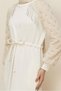 Waist-Tie Dress 46163 - 3