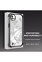 Realme C11 2021 Compatible Transparent Four-Corner Silicone Coating Glossy Edge Case Butterfly Pattern - 3