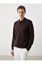 Esvab • Modern & Distinctive Devrik Roba Collar Long Sleeve Men's Sweatshirt - 2