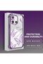 حافظة Redmi 12C متوافقة مع غطاء السيليكون الشفاف ذو الزوايا الأربع ذو الحواف اللامعة بنمط الفراشة - 3