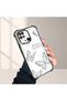 Redmi 10C Compatible Transparent Four-Corner Silicone Cover Glossy Edge Case Butterfly Pattern - 4