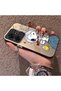 Redmi 13 4g Compatible Hard Acrylic Back Silicone Edge Lens Protection Case Snoopy Pattern - 2