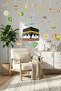 Welcome Ramadan Wall Sticker Set |   Kaaba, Mosque, Kandil, Hilal |   Children's Room & Home Islamic Decor - 3