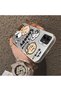 Samsung Galaxy A03 Compatible Hard Acrylic Back Silicone Edge Lens Protection Case Snoopy Pattern - 3