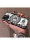 Case for iPhone 15 Plus/14 Plus Compatible Hard Acrylic Back Silicon Edge Lens Protection Case Funny Pattern - 3