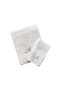 Monogrammed Letter "M" Hand & Bath Towel Silver Thread Cotton Personalised