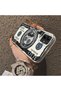 Funny Pattern for Samsung Galaxy A03 Compatible Hard Acrylic Back Silicone Edge Lens Protection Case - 3