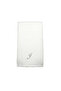 Monogrammed Letter "J" Hand Towel Silver Thread Cotton Personalised Letter