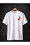 Fire&Water Double Combination Oversized 100% Cotton Unisex T-Shirt – Premium Print, Valentine's Day (2 Pcs) - 4