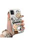 Samsung Galaxy A03 Compatible Hard Acrylic Back Silicone Edge Lens Protection Case Snoopy Pattern - 4