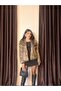 Women's Earthy Gray Fur
