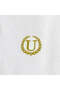 Monogrammed Letter "U" Hand Towel Gold Thread Cotton Personalised Letter - 2