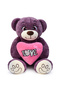Large Size Plush Teddy Bear with Heart Pillow Valentine's Day Gift and Surprise - 2