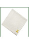 Monogrammed Letter "K" FaceTowel Gold Thread Cotton Personalised Letter - 2