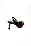 350 Brown Heeled Evening Dress Women's Shoes - 4