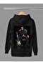 Steve Vai Printed Cotton Long Sleeve Fleece-Lined 3-Thread Hooded Rock Sweatshirt