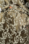Women's Botanika Khaki Large Floral Patterned Silky Satin Look Palazzo Trousers - 2