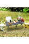 Multi-Purpose Folding Outdoor Table 120×60×45 CM - 2