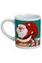 Ceramic Mug with Santa Claus Pattern 220ml - 2