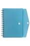 Blue B6 Notebook with Stapled Folder -70 Sheets - 2