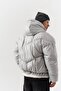 Diamond Belt Bottom Attachment Detailed Hooded Coat - 8
