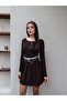 Belt Detail Paneled Skirt - 3