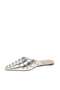 Mayah Women's Silver Flat Sandals - 2