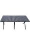 Portable Picnic Camping Table 120×60×45 CM Foldable Steel Slat Top