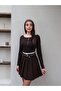 Belt Detail Paneled Skirt - 5