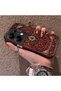 Silicone Edge Hard Back Anti Fall Phone Case Vintage Pattern Compatible with Poco M6 Pro 4g - 2