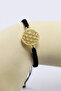 Metal Gold Flower of Life Adjustable Elevating Bracelet - 2
