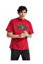 Original Licensed Uv Lion Printed Gs Logo Red Men's T-Shirt - 4