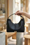 Women's Mini Size Top Detailed Long Cross Strap Hand & Shoulder Bag (20X16 cm) - 2