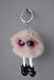 Plush Keychain Gift – Cute Plush Bag Ornament with Glasses, Key and Bag Accessory - 3