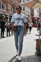 London Graphic Printed 100% Cotton Crew Neck Short Sleeve T-Shirt - 4