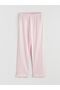 Crew Neck Embroidered Women's Pajama Set - 7