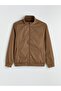 Lcwaikiki Classic Brown Stand Collar Men's Jacket - 6