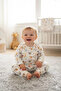 Unisex Kids 100% Cotton Safari Animals Patterned Digital Printed Tracksuit Set - 3